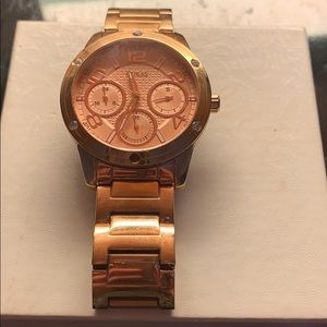 Gold plated GUESS watch